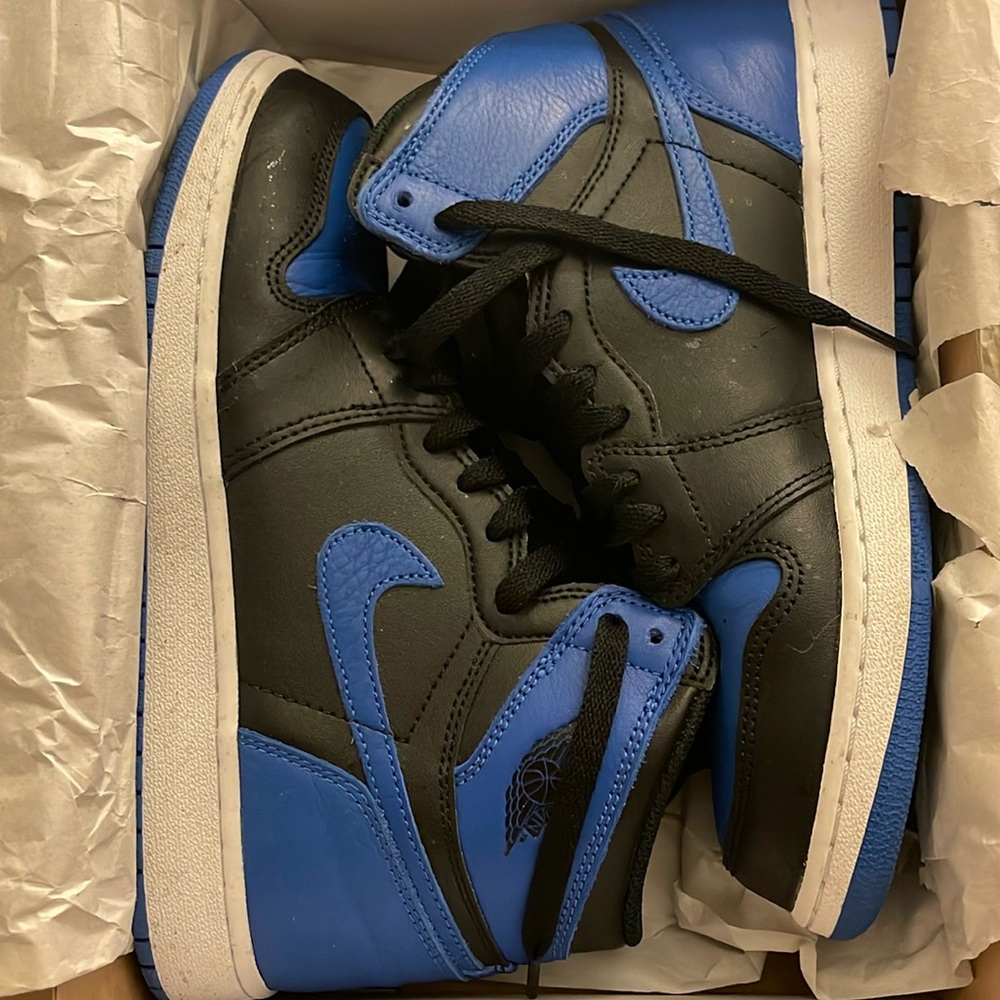 Retro 1 royal blue 7y
